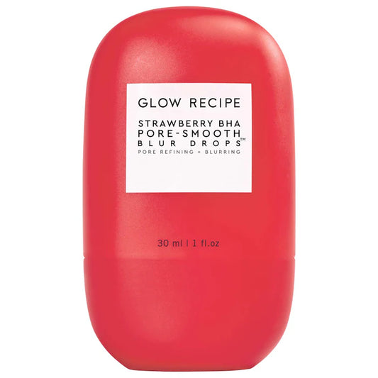 טיפות Strawberry BHA Pore Smooth Blur של Glow Recipe