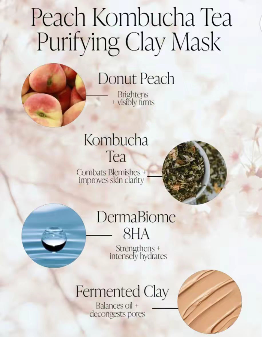 מסיכת Peach Kombucha Tea
לפנים של Byroe