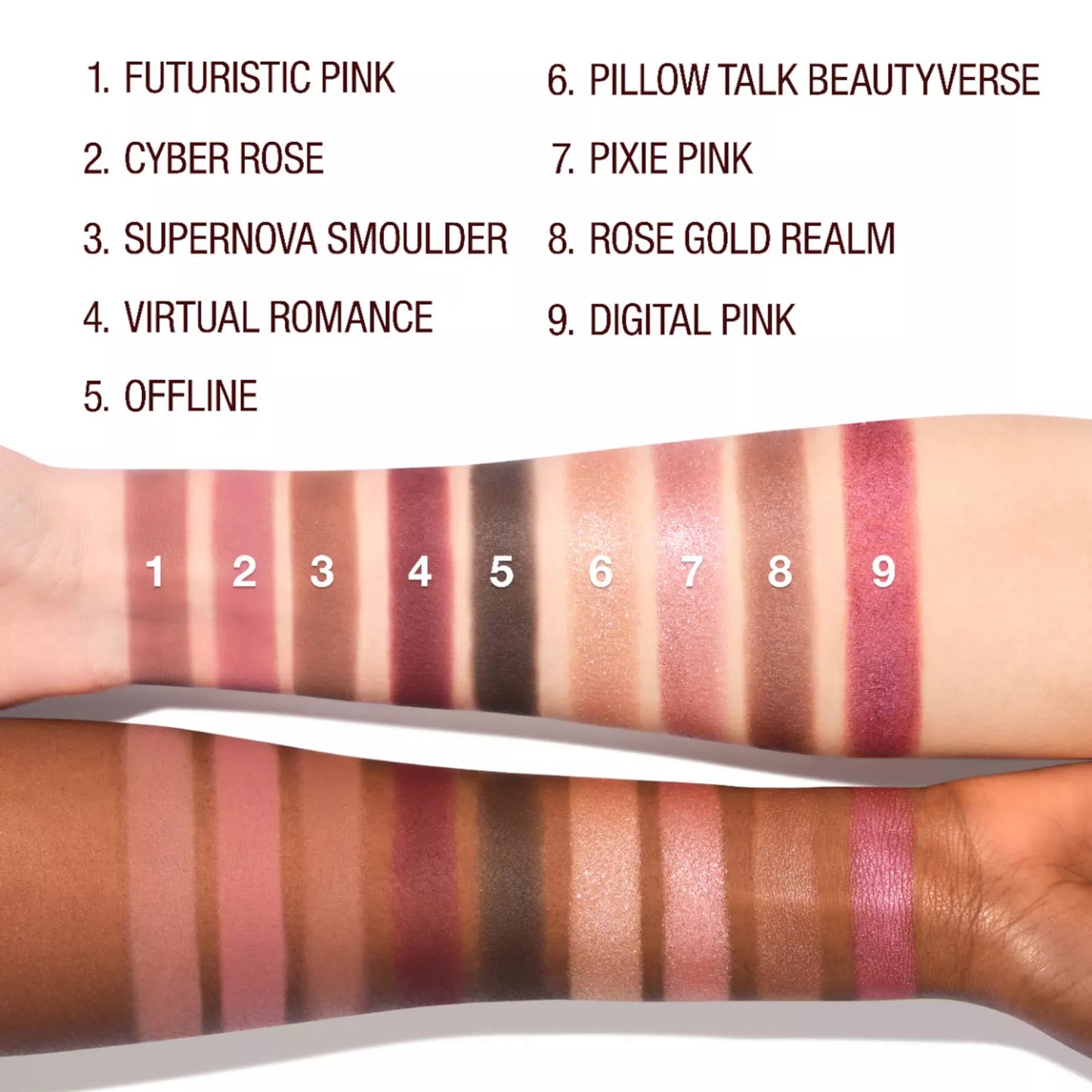 פלטת צלליות של Charlotte Tilbury